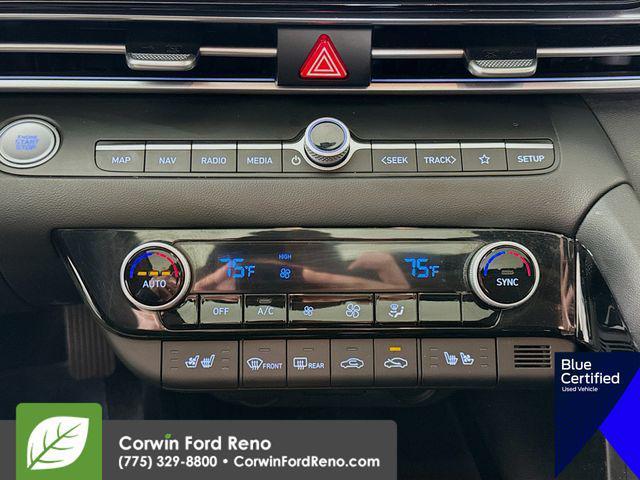 used 2023 Hyundai ELANTRA HEV car, priced at $19,989