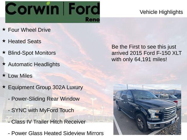 used 2015 Ford F-150 car, priced at $22,989