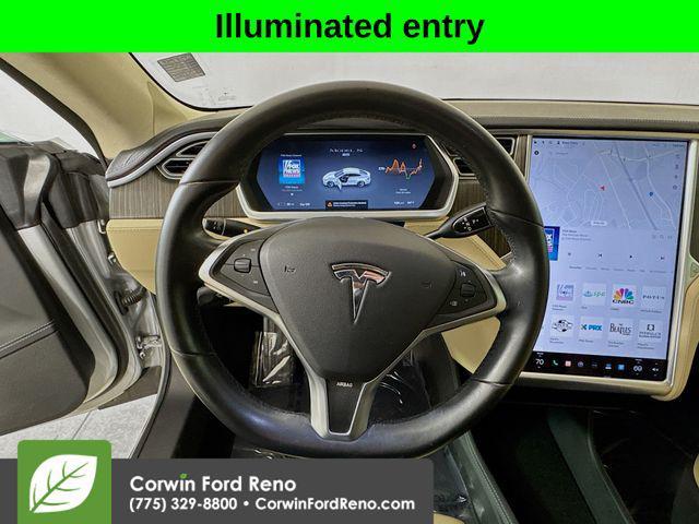 used 2014 Tesla Model S car, priced at $18,989