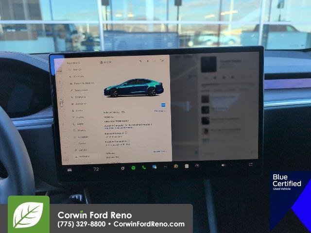 used 2022 Tesla Model S car, priced at $44,989