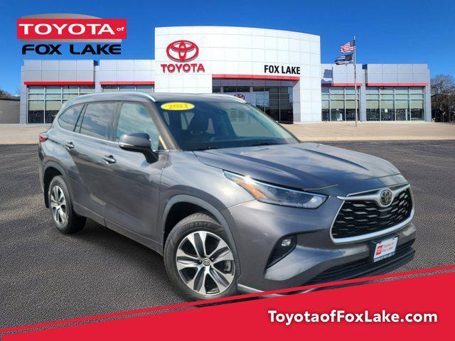 used 2021 Toyota Highlander car, priced at $28,991