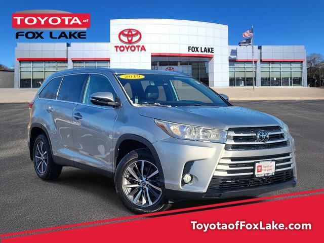 used 2019 Toyota Highlander car, priced at $25,194