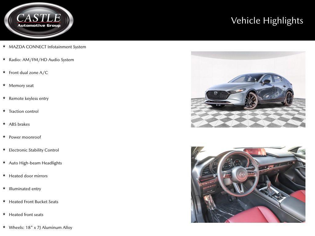 new 2026 Mazda Mazda3 car, priced at $30,871