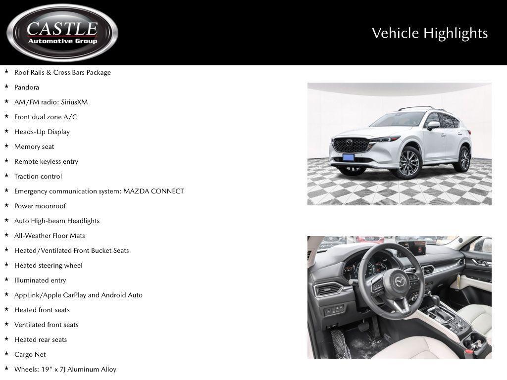 new 2025 Mazda CX-5 car, priced at $34,920