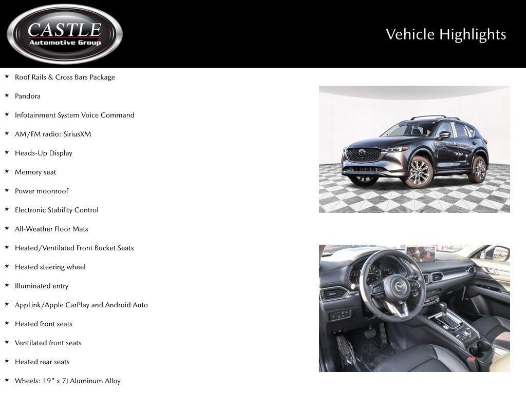 new 2025 Mazda CX-5 car, priced at $35,337