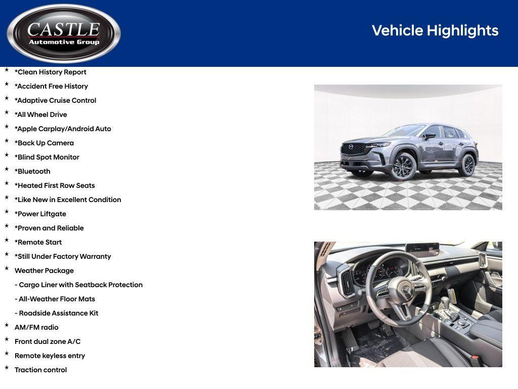 used 2025 Mazda CX-50 car, priced at $28,648