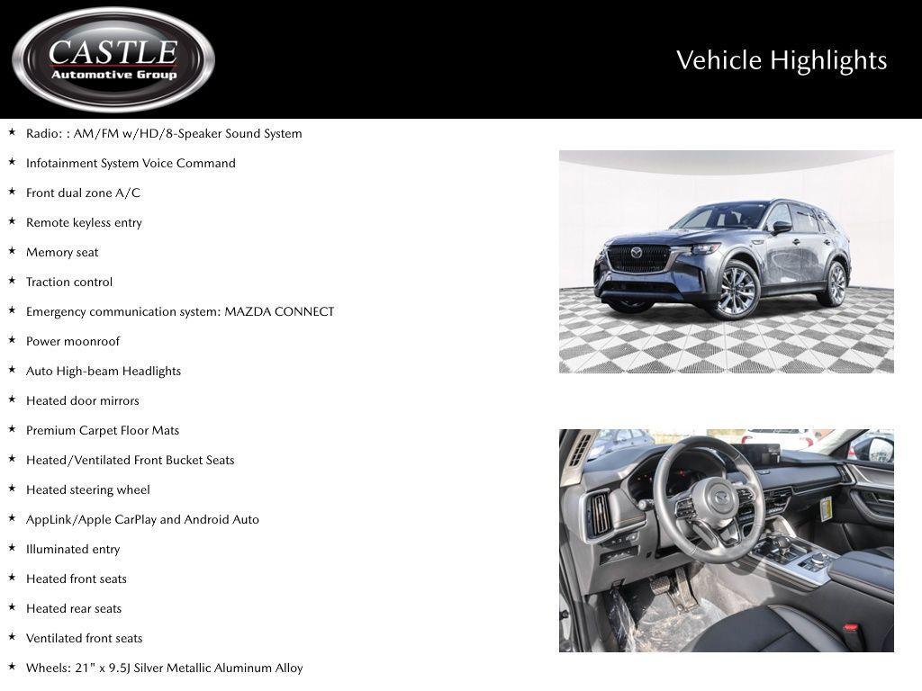 new 2026 Mazda CX-90 car, priced at $50,107