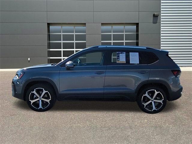 used 2025 Volkswagen Taos car, priced at $27,577