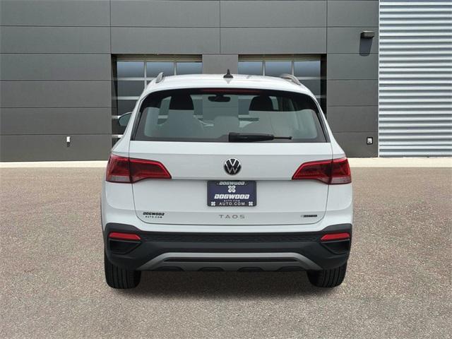used 2024 Volkswagen Taos car, priced at $20,477