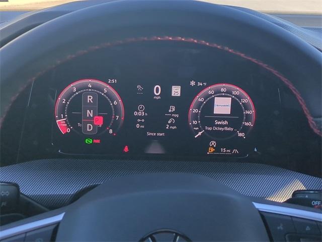 new 2026 Volkswagen Golf GTI car, priced at $40,990