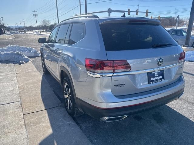 used 2021 Volkswagen Atlas car, priced at $17,777