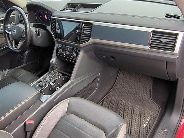 used 2021 Volkswagen Atlas car, priced at $23,477