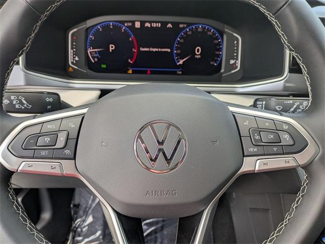 new 2025 Volkswagen Taos car, priced at $28,300