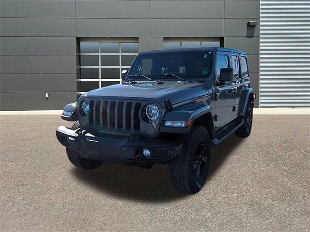 used 2021 Jeep Wrangler Unlimited car, priced at $25,477