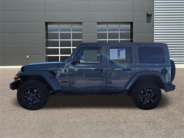 used 2021 Jeep Wrangler Unlimited car, priced at $25,477