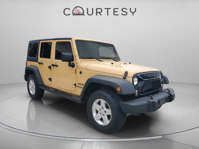 used 2014 Jeep Wrangler Unlimited car, priced at $14,484