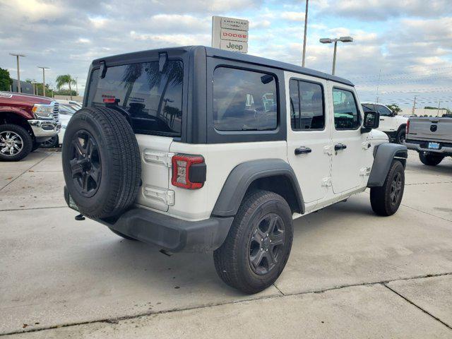 used 2021 Jeep Wrangler Unlimited car, priced at $23,387