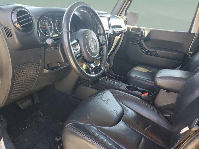 used 2015 Jeep Wrangler Unlimited car, priced at $15,297