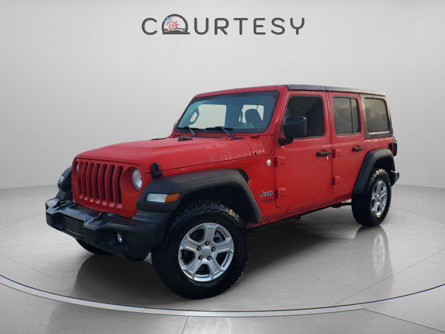 used 2018 Jeep Wrangler Unlimited car, priced at $20,639