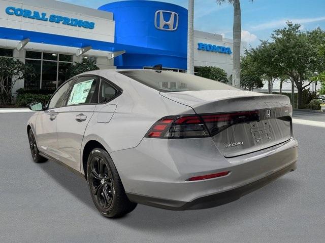 new 2025 Honda Accord car, priced at $32,210