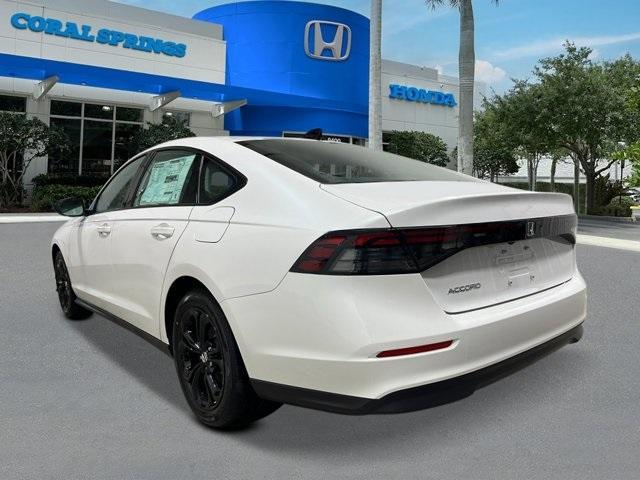 new 2025 Honda Accord car, priced at $32,210