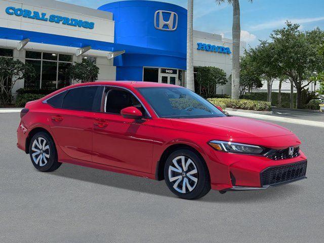 new 2026 Honda Civic car, priced at $25,890