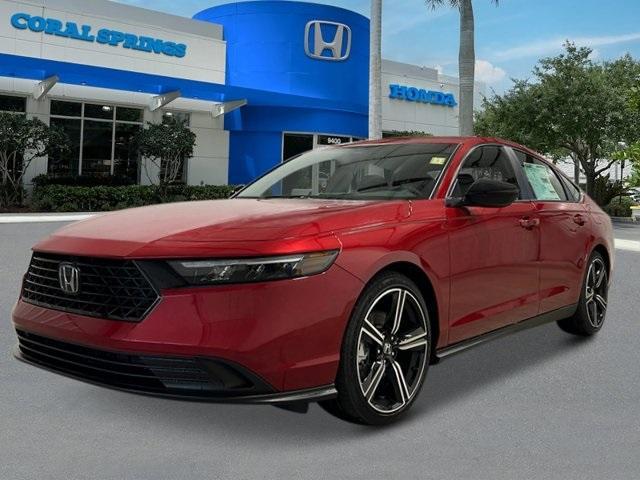 new 2025 Honda Accord Hybrid car, priced at $35,305