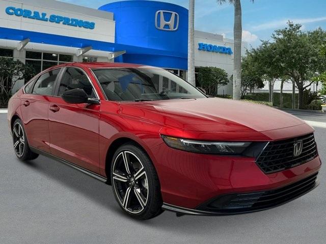 new 2025 Honda Accord Hybrid car, priced at $35,305