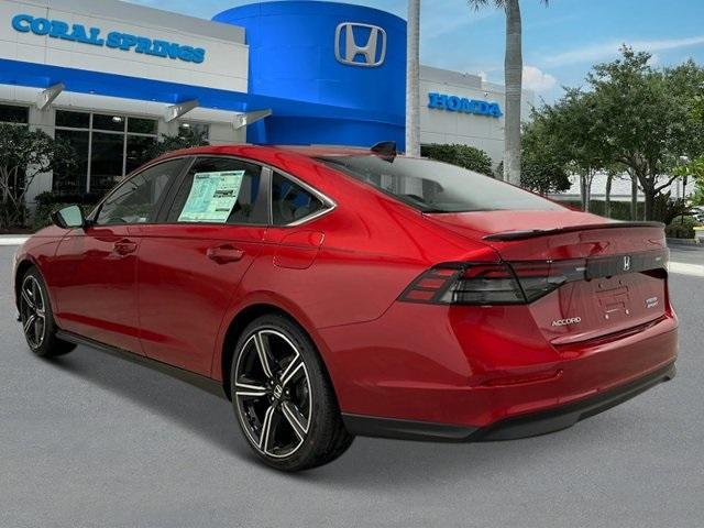 new 2025 Honda Accord Hybrid car, priced at $35,305