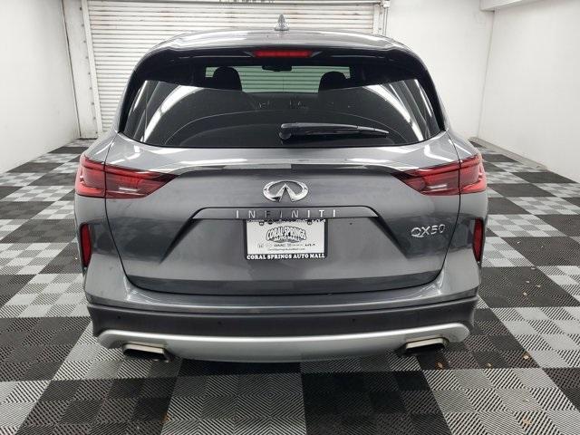 used 2022 INFINITI QX50 car, priced at $21,990
