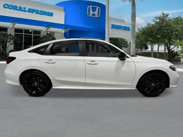new 2025 Honda Civic Hybrid car, priced at $30,555