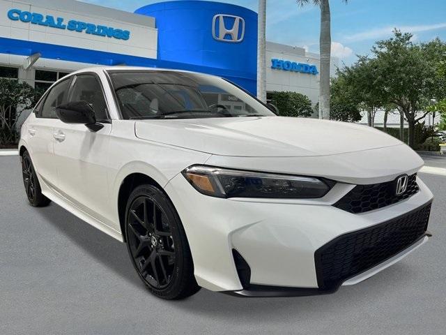 new 2025 Honda Civic Hybrid car, priced at $30,555