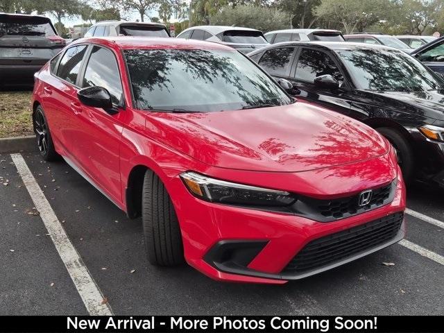 used 2024 Honda Civic car, priced at $23,190