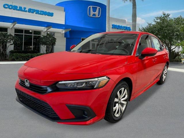 new 2024 Honda Civic car, priced at $25,045