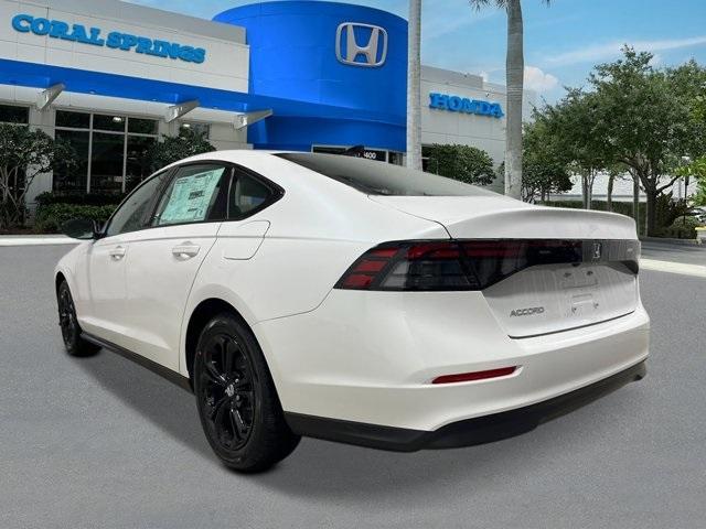 new 2025 Honda Accord car, priced at $32,210
