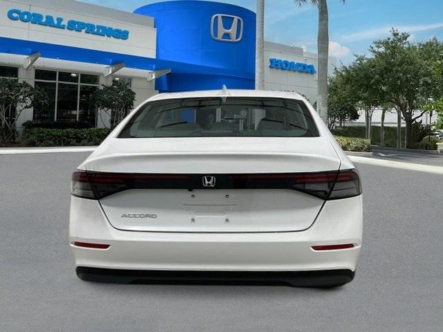 new 2025 Honda Accord car, priced at $29,945