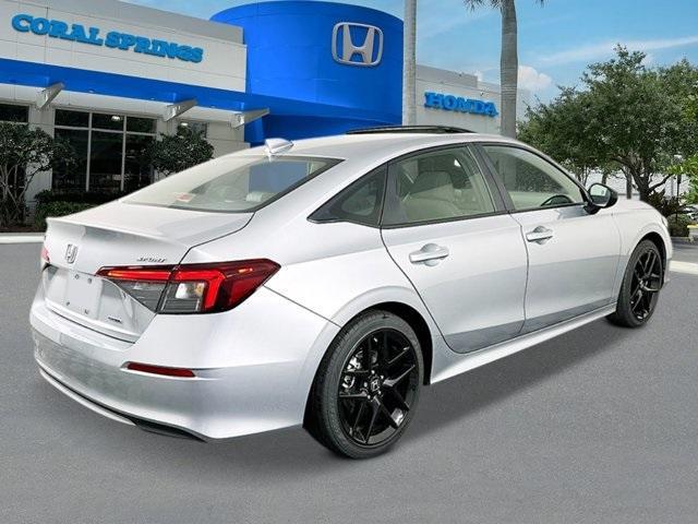 new 2025 Honda Civic Hybrid car, priced at $30,100