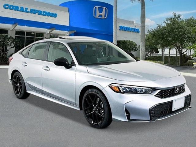 new 2025 Honda Civic Hybrid car, priced at $30,100