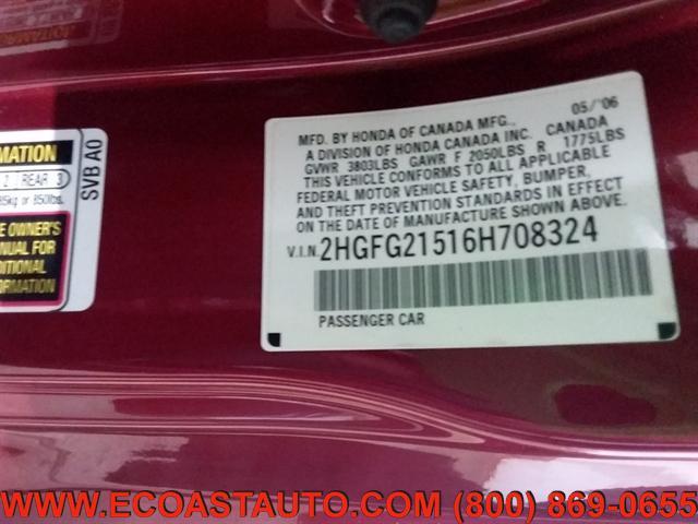 used 2006 Honda Civic car, priced at $6,995