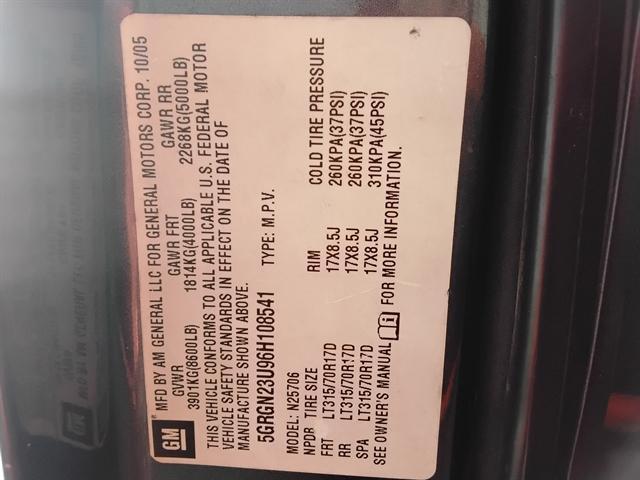 used 2006 Hummer H2 car, priced at $7,995