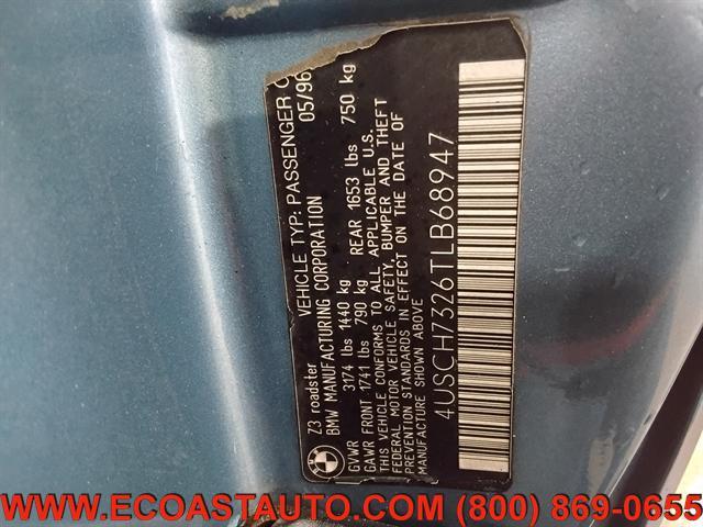 used 1996 BMW Z3 car, priced at $1,995