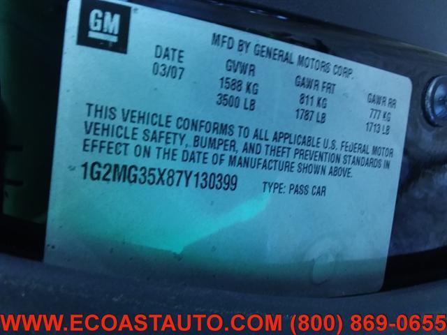 used 2007 Pontiac Solstice car, priced at $4,995