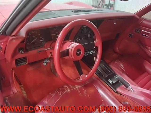 used 1981 Chevrolet Corvette car, priced at $10,995