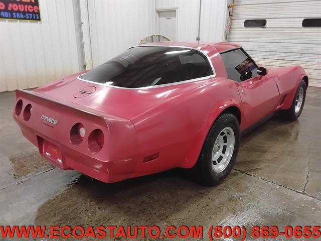 used 1981 Chevrolet Corvette car, priced at $10,995