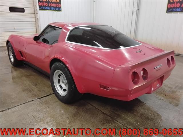 used 1981 Chevrolet Corvette car, priced at $10,995