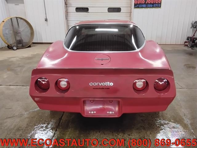 used 1981 Chevrolet Corvette car, priced at $10,995