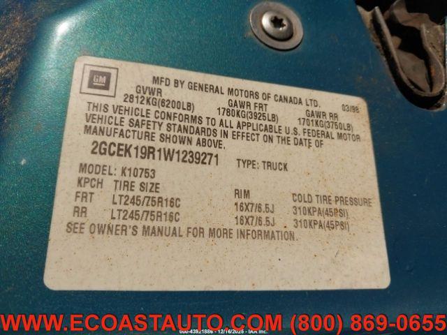 used 1998 Chevrolet 1500 car, priced at $3,995