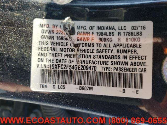 used 2016 Honda Civic car, priced at $6,495