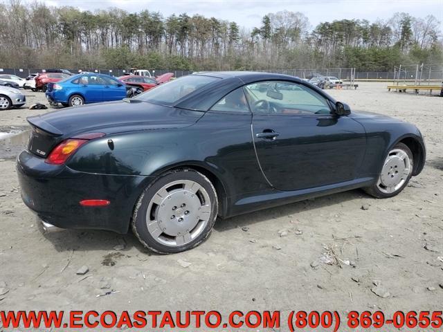 used 2003 Lexus SC 430 car, priced at $4,995