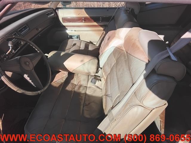 used 1975 Cadillac Eldorado car, priced at $2,795